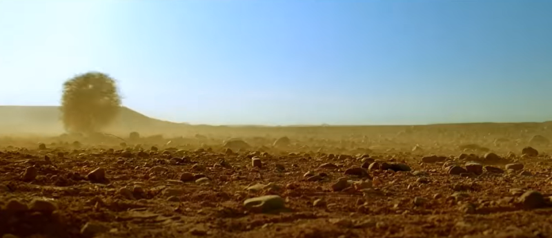 Image de désert tirée du film Astérix et Obélix : Mission Cléopâtre
