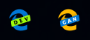 Liste d'icons de Edge en version Dev et Canary